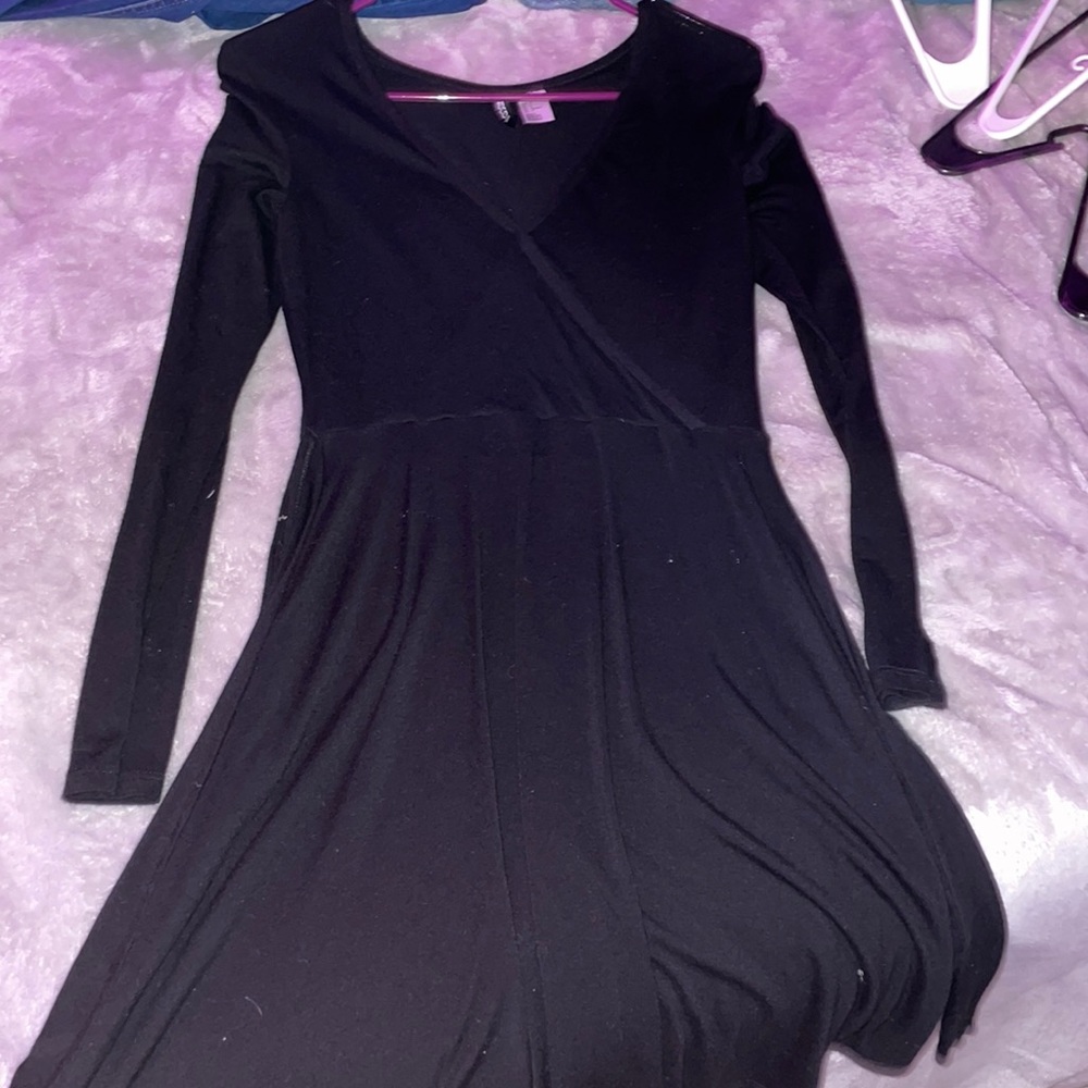 black dress